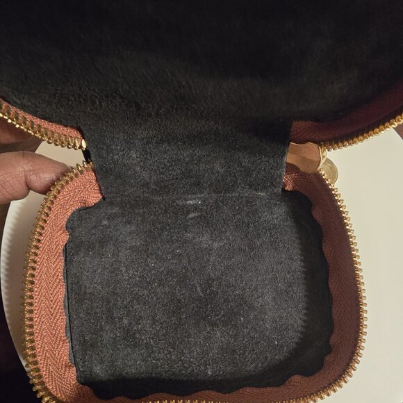 Rare Dooney & Bourke Pill Case Holder in Black Pebbled Grain Leather ~ NWOT - Picture 2 of 5